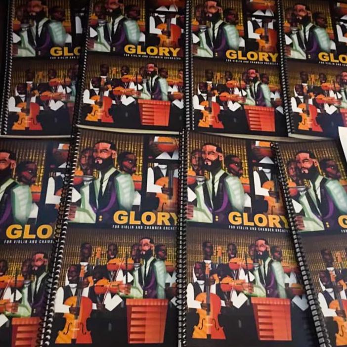 GLORY (for Violin & Chamber Orchestra) [Sheet Music]